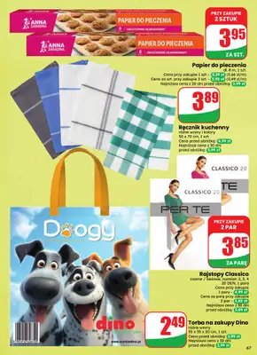 Dino - gazetka promocyjna Gazetka 39 / 2026 od środy 23.09 do wtorku 29.09 - strona 67