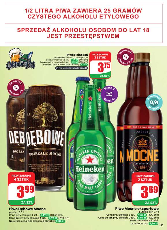 Dino - gazetka promocyjna Gazetka 39 / 2026 od środy 23.09 do wtorku 29.09 - strona 55