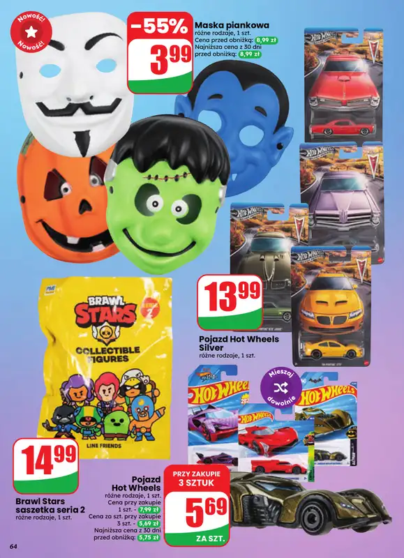Dino - gazetka promocyjna Gazetka 39 / 2026 od środy 23.09 do wtorku 29.09 - strona 64