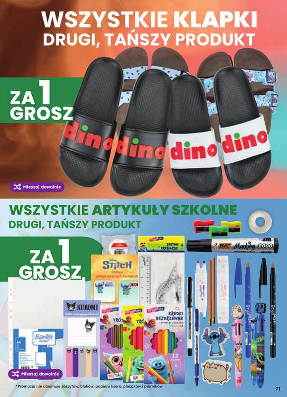 Dino - gazetka promocyjna Gazetka 39 / 2026 od środy 23.09 do wtorku 29.09 - strona 71