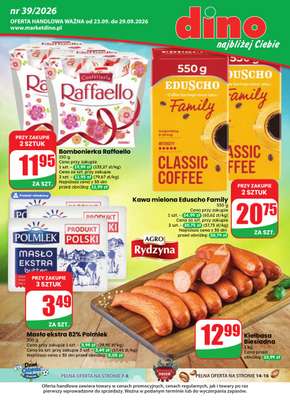 Dino - gazetka promocyjna Gazetka 39 / 2026 od środy 23.09 do wtorku 29.09