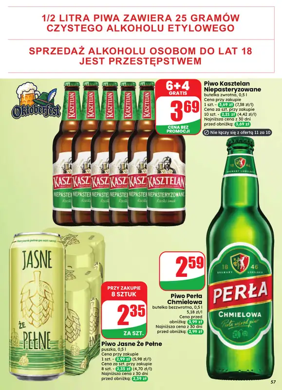Dino - gazetka promocyjna Gazetka 39 / 2026 od środy 23.09 do wtorku 29.09 - strona 57