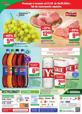 Dino - gazetka promocyjna Gazetka 39 / 2026 od środy 23.09 do wtorku 29.09 - strona 80