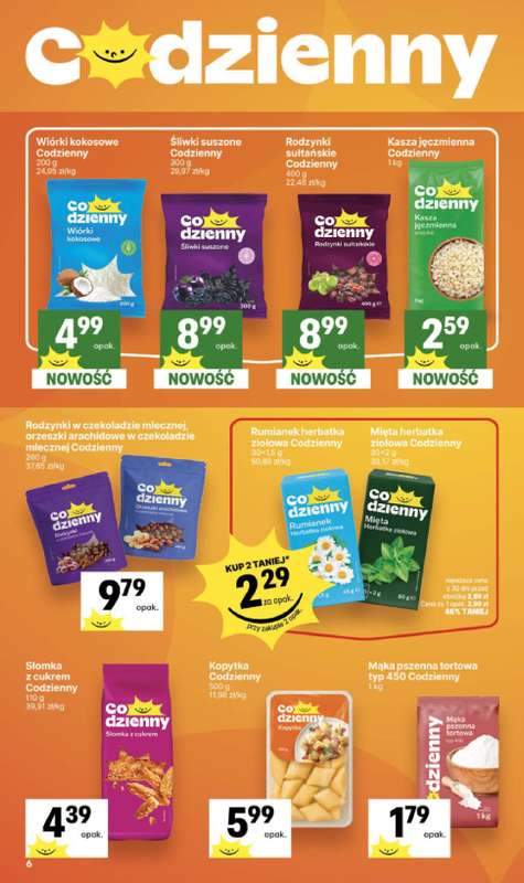 Delikatesy Centrum - gazetka promocyjna Gazetka  do środy 30.09 - strona 6