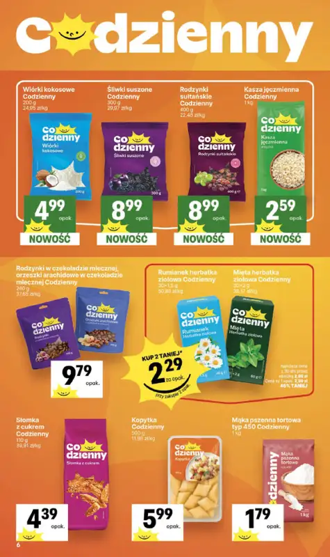 Delikatesy Centrum - gazetka promocyjna Gazetka  do środy 30.09 - strona 6