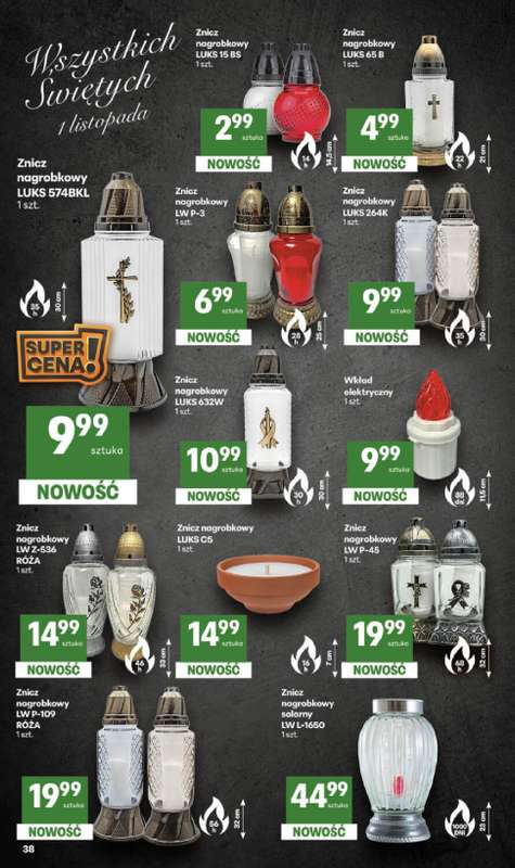 Delikatesy Centrum - gazetka promocyjna Gazetka  do środy 30.09 - strona 38