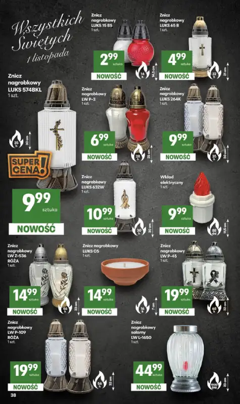Delikatesy Centrum - gazetka promocyjna Gazetka  do środy 30.09 - strona 38