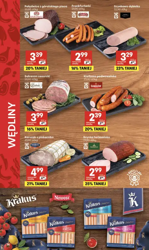 Delikatesy Centrum - gazetka promocyjna Gazetka  do środy 30.09 - strona 14