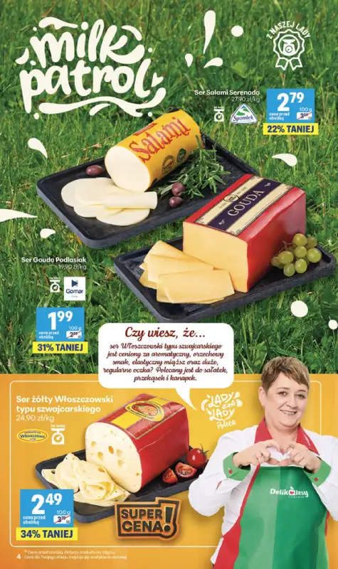 Delikatesy Centrum - gazetka promocyjna Gazetka  do środy 30.09 - strona 4