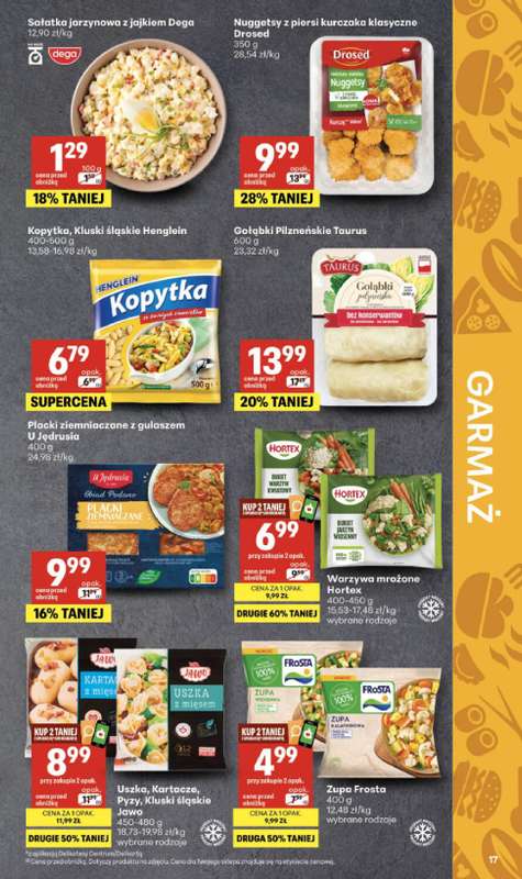 Delikatesy Centrum - gazetka promocyjna Gazetka  do środy 30.09 - strona 17