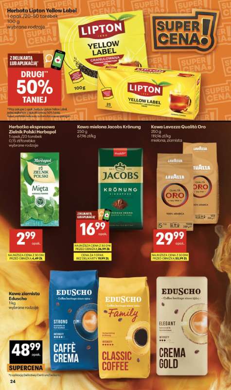 Delikatesy Centrum - gazetka promocyjna Gazetka  do środy 30.09 - strona 24