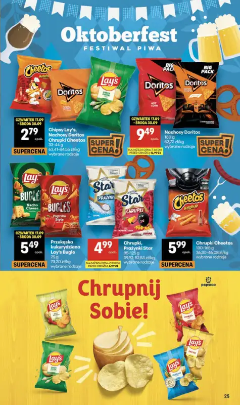 Delikatesy Centrum - gazetka promocyjna Gazetka  do środy 30.09 - strona 25