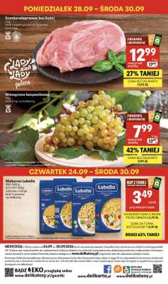 Delikatesy Centrum - gazetka promocyjna Gazetka  do środy 30.09 - strona 40