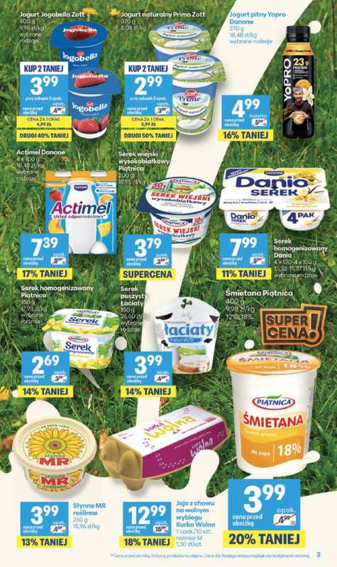 Delikatesy Centrum - gazetka promocyjna Gazetka  do środy 30.09 - strona 3