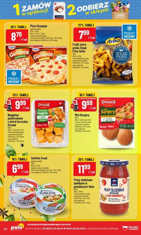 POLOmarket - gazetka promocyjna Gazetka od środy 23.09 do wtorku 29.09 - strona 50