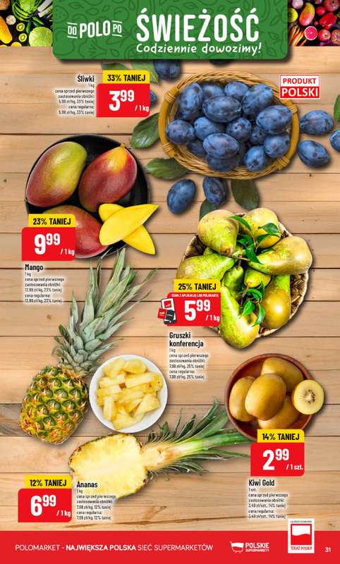 POLOmarket - gazetka promocyjna Gazetka od środy 23.09 do wtorku 29.09 - strona 31
