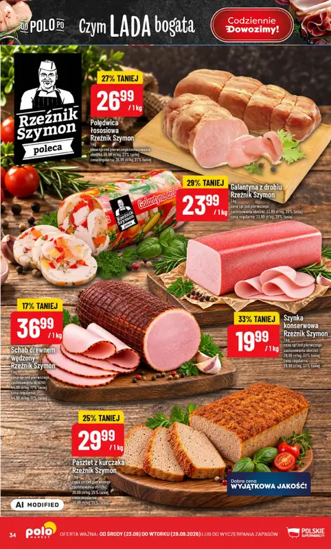 POLOmarket - gazetka promocyjna Gazetka od środy 23.09 do wtorku 29.09 - strona 34
