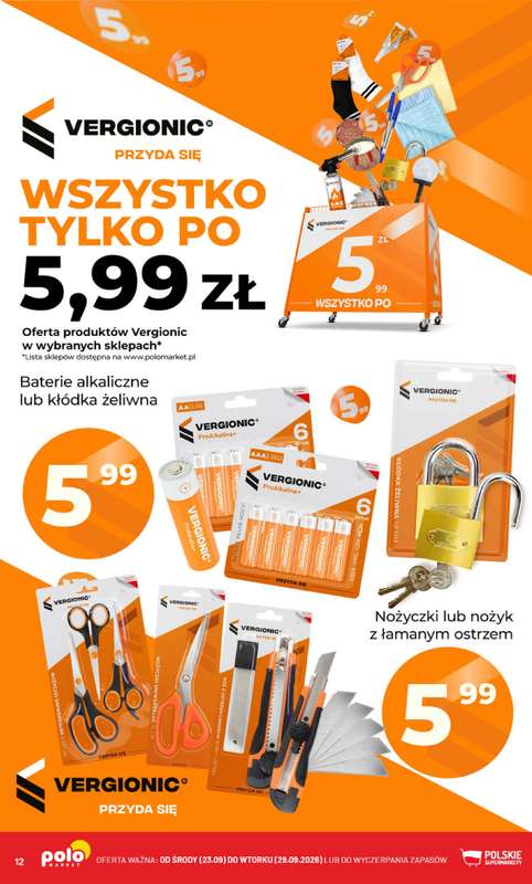 POLOmarket - gazetka promocyjna Gazetka od środy 23.09 do wtorku 29.09 - strona 12