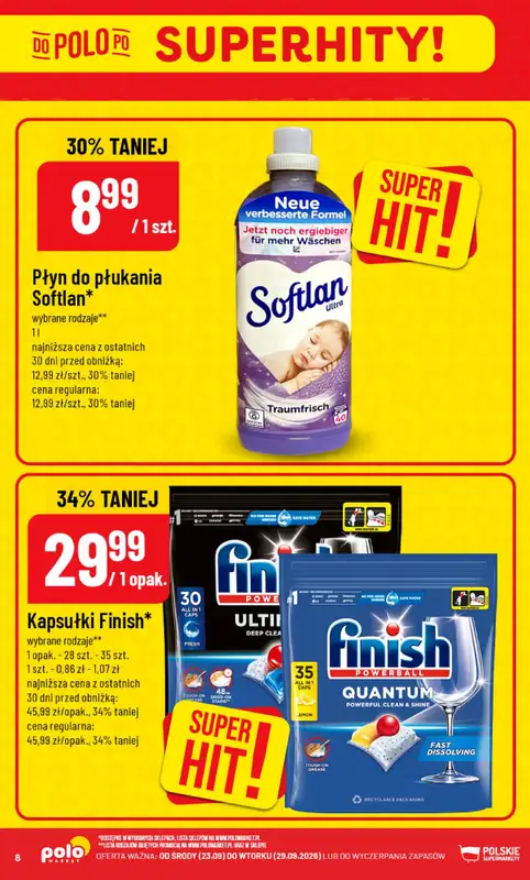 POLOmarket - gazetka promocyjna Gazetka od środy 23.09 do wtorku 29.09 - strona 8
