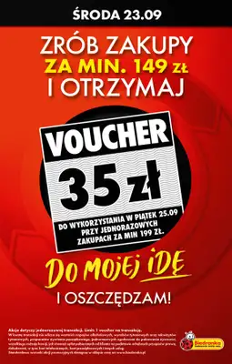 Biedronka - gazetka promocyjna Od poniedziałku od poniedziałku 21.09 do soboty 26.09 - strona 36