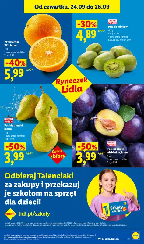 Lidl - gazetka promocyjna Oferta od czwartku od czwartku 24.09 do soboty 26.09 - strona 51