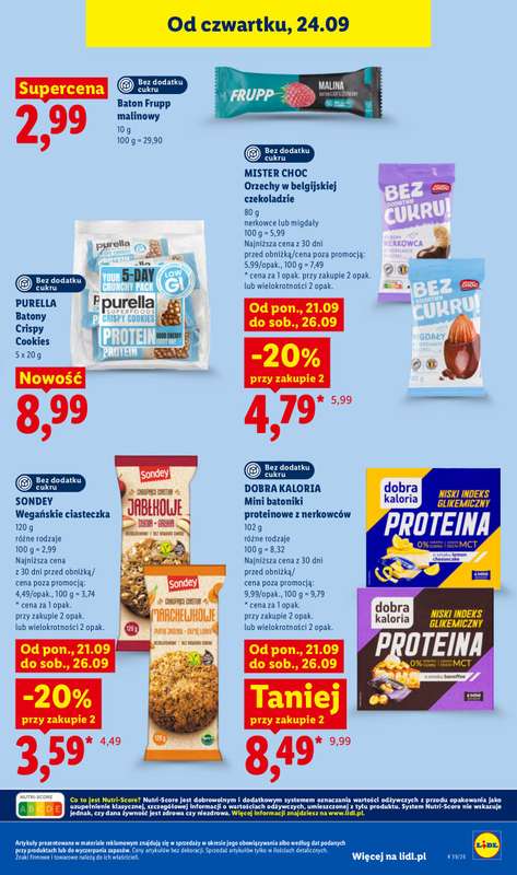 Lidl - gazetka promocyjna Oferta od czwartku od czwartku 24.09 do soboty 26.09 - strona 73