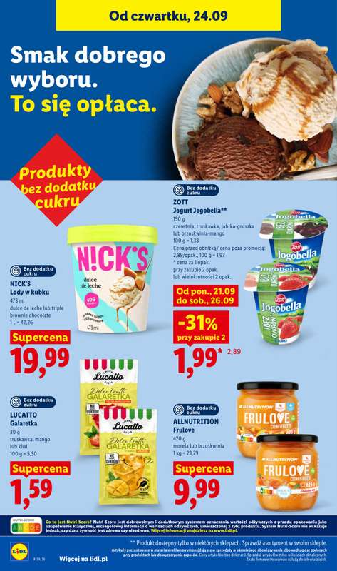 Lidl - gazetka promocyjna Oferta od czwartku od czwartku 24.09 do soboty 26.09 - strona 74
