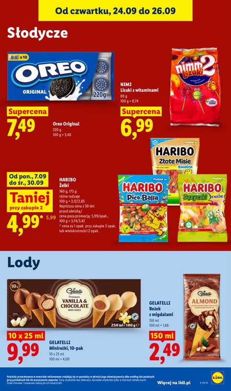 Lidl - gazetka promocyjna Oferta od czwartku od czwartku 24.09 do soboty 26.09 - strona 87
