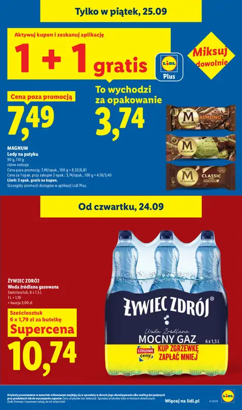 Lidl - gazetka promocyjna Oferta od czwartku od czwartku 24.09 do soboty 26.09 - strona 31