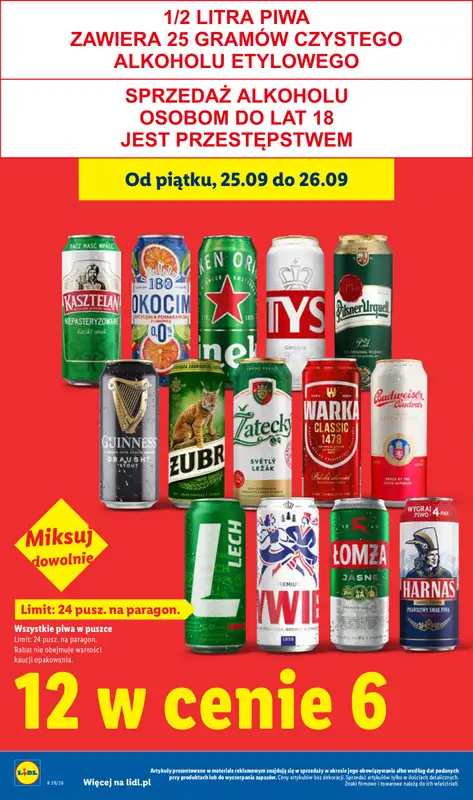 Lidl - gazetka promocyjna Oferta od czwartku od czwartku 24.09 do soboty 26.09 - strona 18