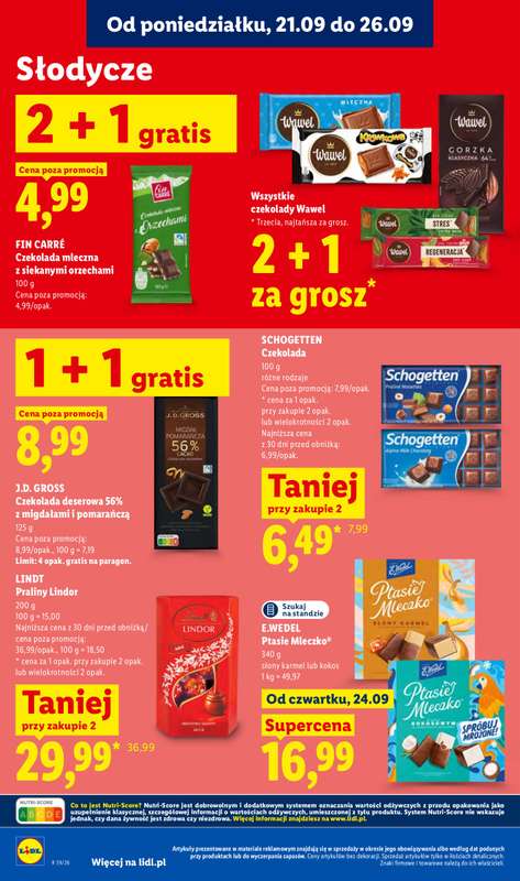 Lidl - gazetka promocyjna Oferta od czwartku od czwartku 24.09 do soboty 26.09 - strona 86