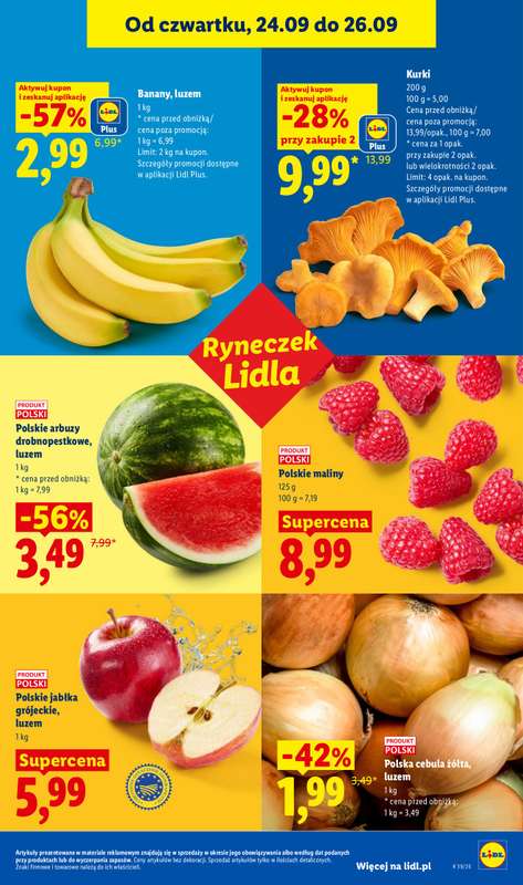 Lidl - gazetka promocyjna Oferta od czwartku od czwartku 24.09 do soboty 26.09 - strona 49
