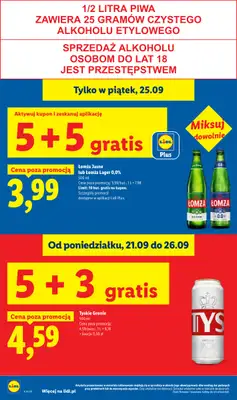 Lidl - gazetka promocyjna Oferta od czwartku od czwartku 24.09 do soboty 26.09 - strona 38