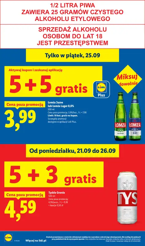 Lidl - gazetka promocyjna Oferta od czwartku od czwartku 24.09 do soboty 26.09 - strona 38