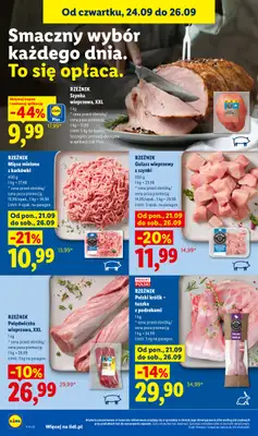 Lidl - gazetka promocyjna Oferta od czwartku od czwartku 24.09 do soboty 26.09 - strona 60