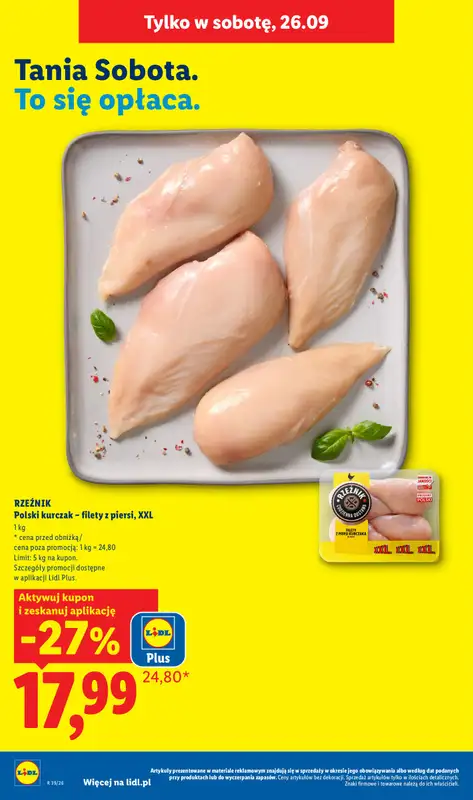 Lidl - gazetka promocyjna Oferta od czwartku od czwartku 24.09 do soboty 26.09 - strona 24