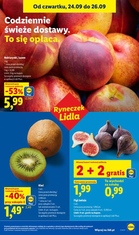 Lidl - gazetka promocyjna Oferta od czwartku od czwartku 24.09 do soboty 26.09 - strona 47