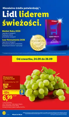 Lidl - gazetka promocyjna Oferta od czwartku od czwartku 24.09 do soboty 26.09 - strona 46