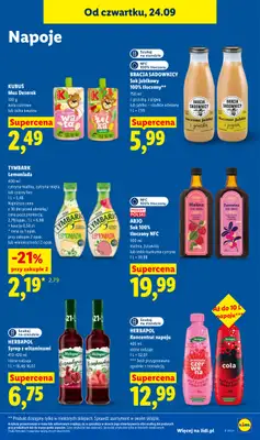 Lidl - gazetka promocyjna Oferta od czwartku od czwartku 24.09 do soboty 26.09 - strona 77