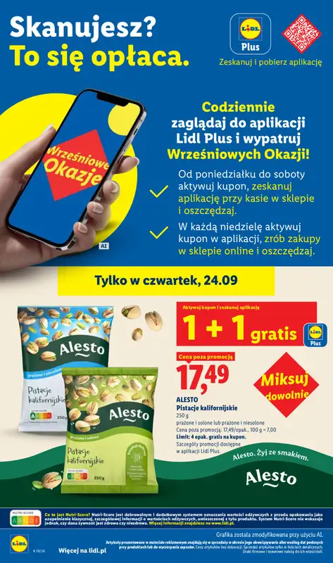 Lidl - gazetka promocyjna Oferta od czwartku od czwartku 24.09 do soboty 26.09 - strona 20