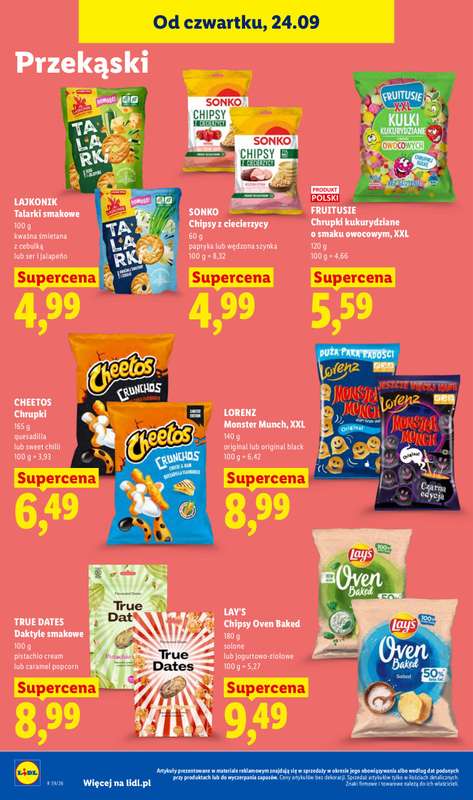 Lidl - gazetka promocyjna Oferta od czwartku od czwartku 24.09 do soboty 26.09 - strona 90