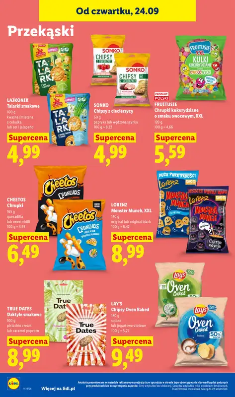 Lidl - gazetka promocyjna Oferta od czwartku od czwartku 24.09 do soboty 26.09 - strona 90