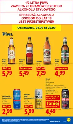 Lidl - gazetka promocyjna Oferta od czwartku od czwartku 24.09 do soboty 26.09 - strona 81