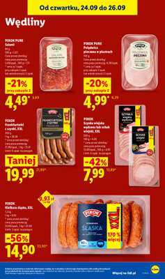 Lidl - gazetka promocyjna Oferta od czwartku od czwartku 24.09 do soboty 26.09 - strona 63