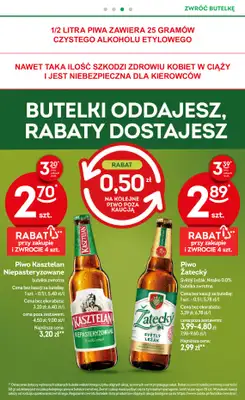 Żabka - gazetka promocyjna Gazetka od środy 23.09 do wtorku 06.10 - strona 36