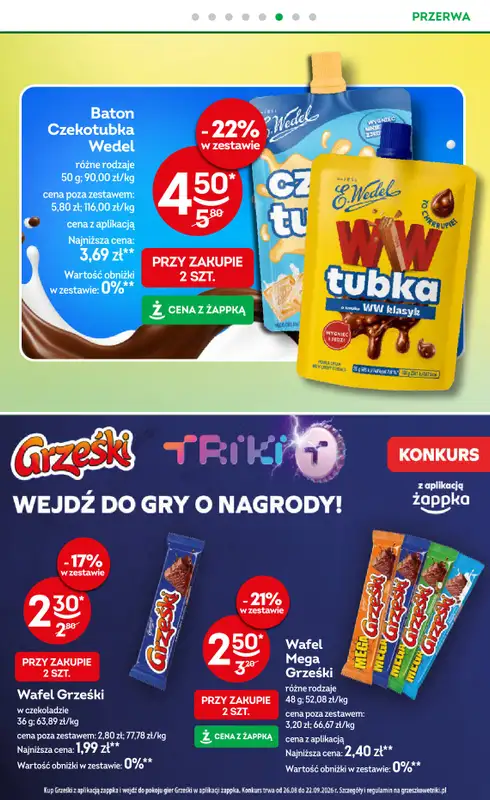 Żabka - gazetka promocyjna Gazetka od środy 23.09 do wtorku 06.10 - strona 69