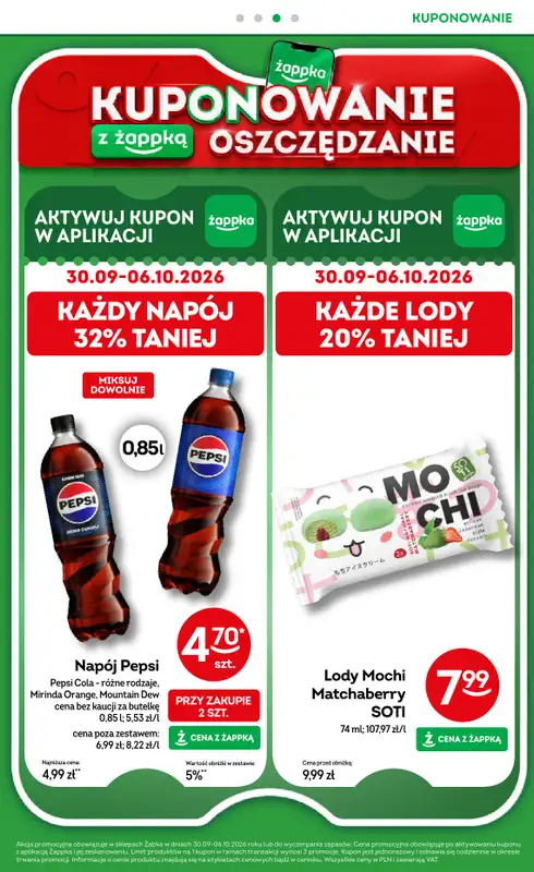 Żabka - gazetka promocyjna Gazetka od środy 23.09 do wtorku 06.10 - strona 46