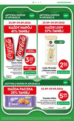 Żabka - gazetka promocyjna Gazetka od środy 23.09 do wtorku 06.10 - strona 44