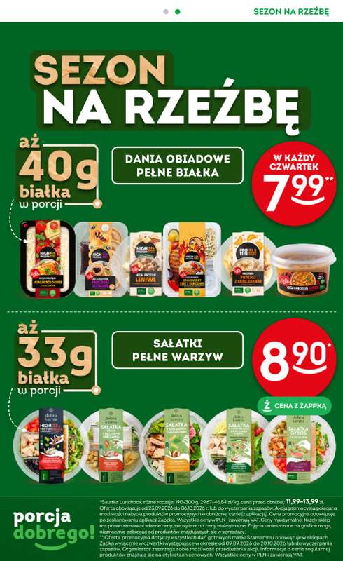 Żabka - gazetka promocyjna Gazetka od środy 23.09 do wtorku 06.10 - strona 11