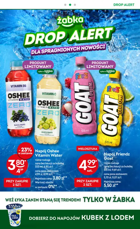 Żabka - gazetka promocyjna Gazetka od środy 23.09 do wtorku 06.10 - strona 3